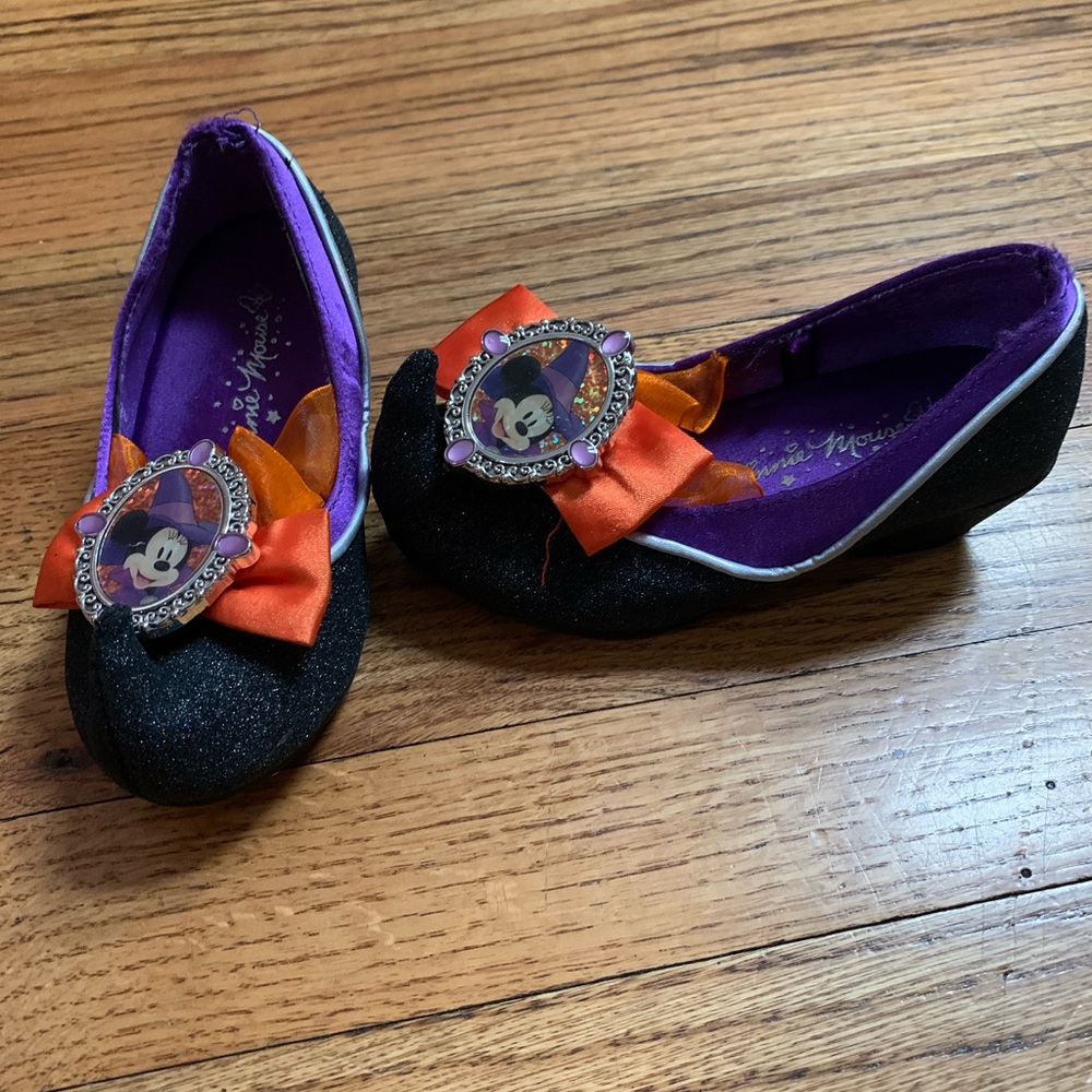 Minni mouse heals size 7 toddler girls